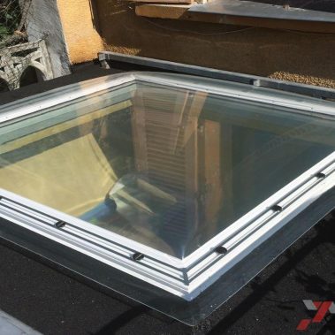 Fenetre Coupole Velux sur membrane bitumeuse