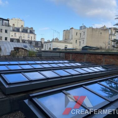 Pose Verrière Velux à Paris 15