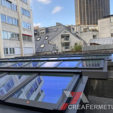 Pose Verrière Velux à Paris 10