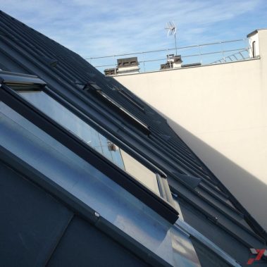Pose Velux Zinc Paris