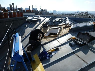 Remise en Conformité Velux Paris - Toiture Zinc - Etape 3