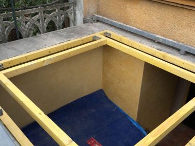 Création Fenêtre Coupole Velux - Etape 3