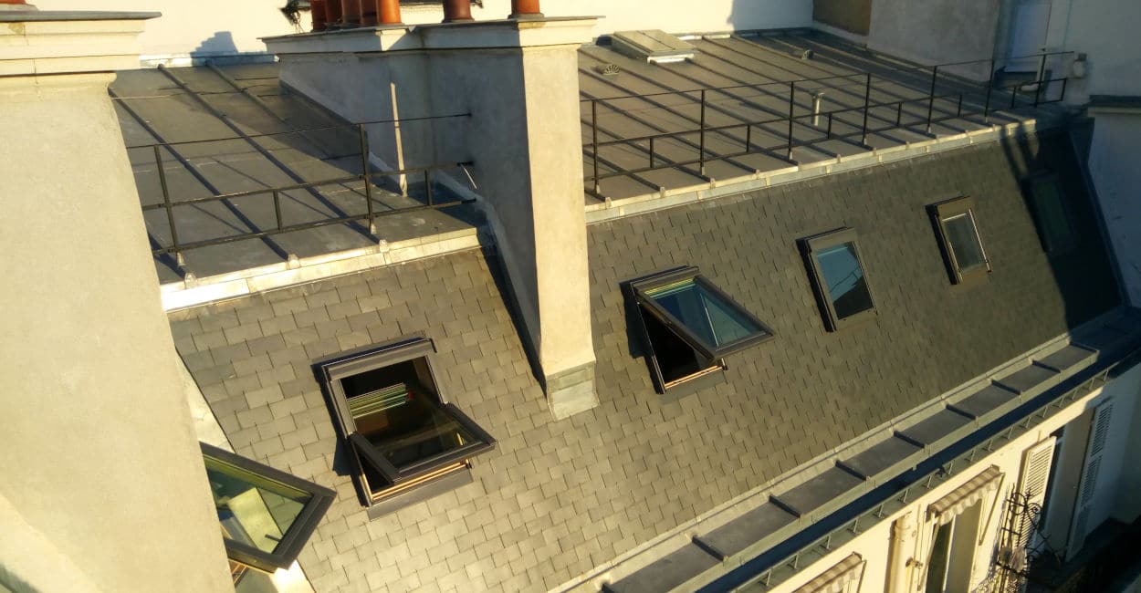 pose de velux 92