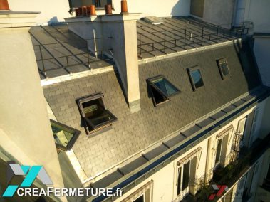 Remplacement Velux sur Toiture Ardoise et Zinc