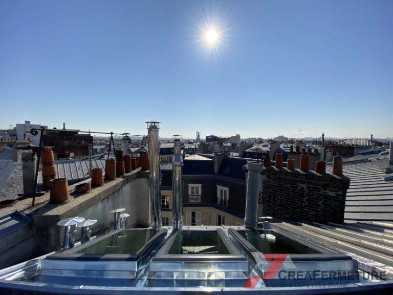 Verriere Velux sur Zinc - 75008 Paris